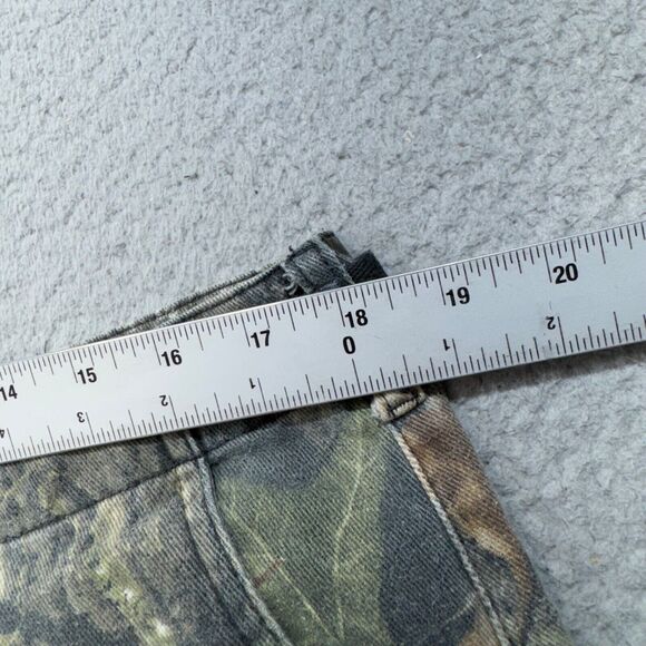 Cabela's Pants Men 36x31 Khakis Camo Mossy Oak Break Up Field Hunt Cargo Pockets - Picture 8 of 15